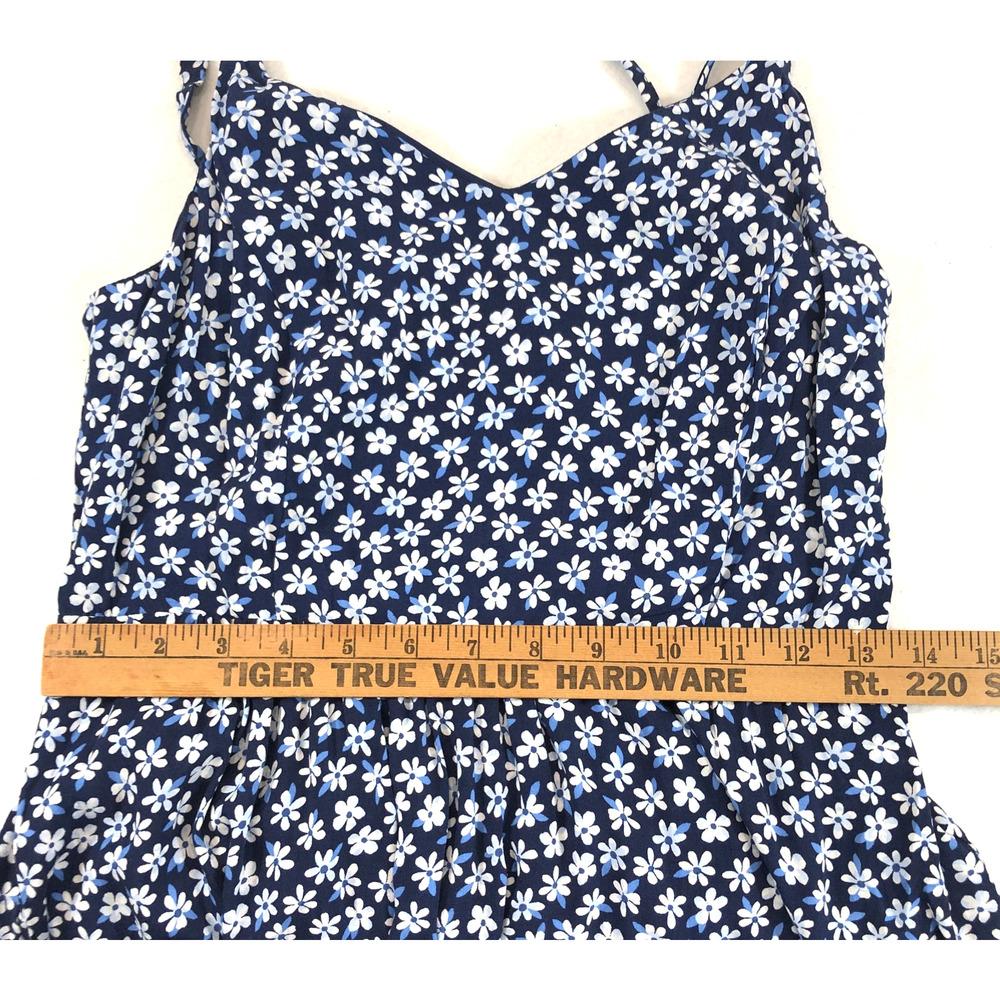 NWT Old Navy Womens Blue & White Floral Cami Sundress Size Small - Picture 8 of 8